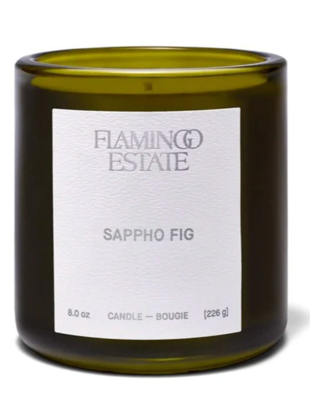 FLAMINGO ESTATE Sappho Fig Scented Candle - 8oz. w/box NEW - 25% OFF!